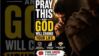 This Prayer Changes Everything - Speak It Now #prayer #faith #miracle