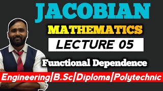 JACOBIAN|Lecture 05|Functional Dependence | MATHEMATICS |PRADEEP GIRI SIR