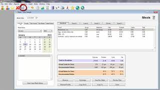 DietMaster - Designing a Meal Plan