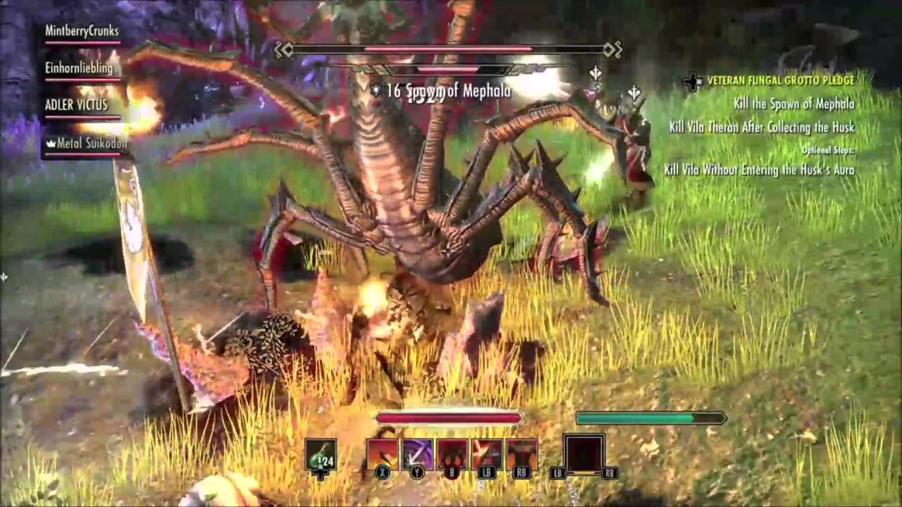 ESO Veteran Fungal Grotto Guide YouTube