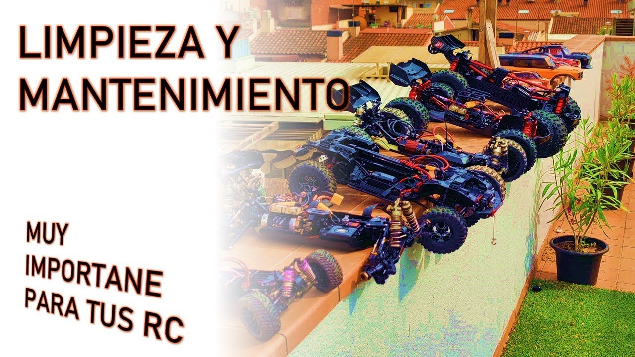 LIMPIEZA Y MANTENIMIENTO BASICO PARA TU COCHE RC  #wltoys #arrma #traxxas #trx4 #losi #kraton