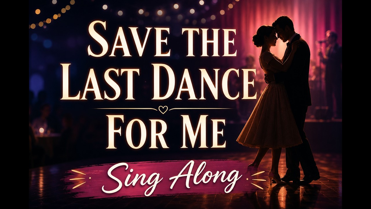Save The Last Dance For Me (The Drifters) 🕺💃 | Sing Along with