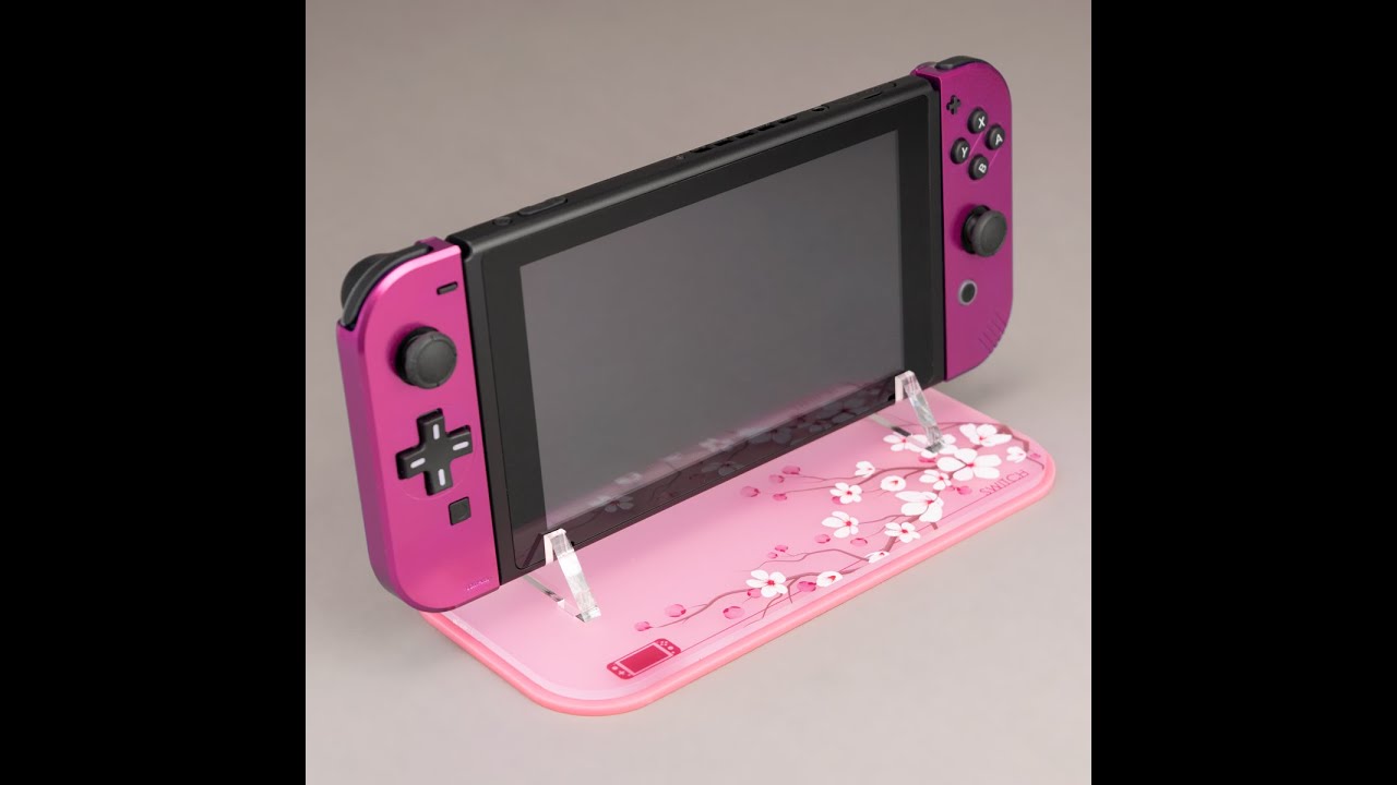 Cool new Sakura themed display stand for Nintendo Switch