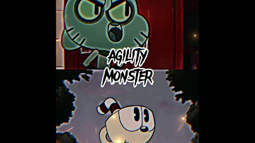 Gumball (all forms) VS Cuphead (all forms) #edit #capcut