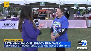2026 One Legacy Run Walk  Donor Mother Raquel Gonalez on ABC LA