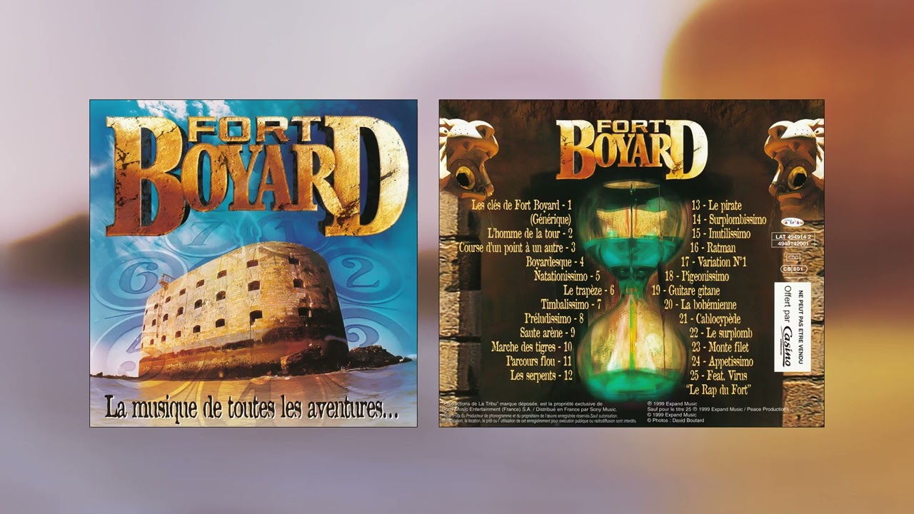 CD - Album Fort Boyard la musique de toutes les aventures (1999)