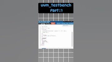 UVM Testbench from Scratch – Part  1