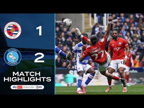 Reading Wycombe Goals And Highlights