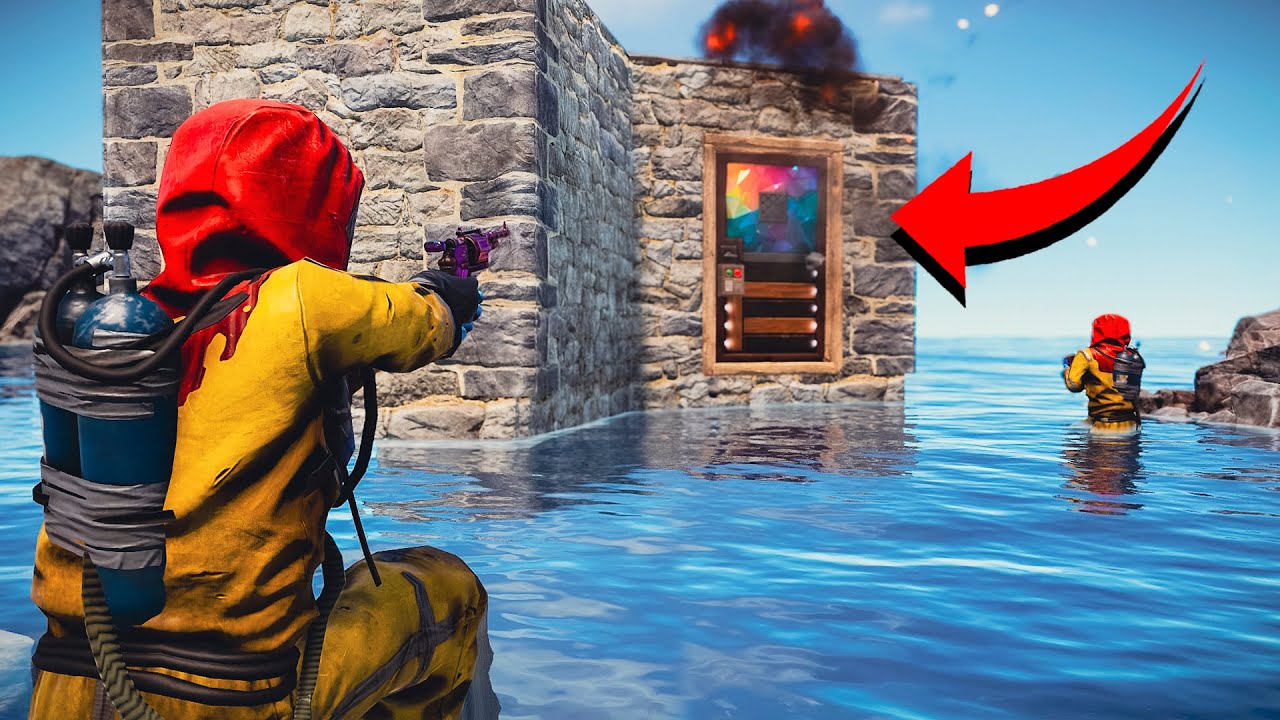 RAIDEAMOS a LOS VECINOS EN EL INICIO de WIPE | Rust Gameplay