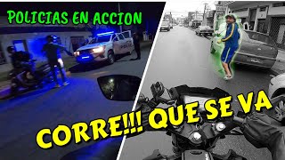 le ROMPIO el ESPEJO y ESCAPA?/ POLICIAS detienen MOTO sospechosa😰 / Observaciones Diarias #89