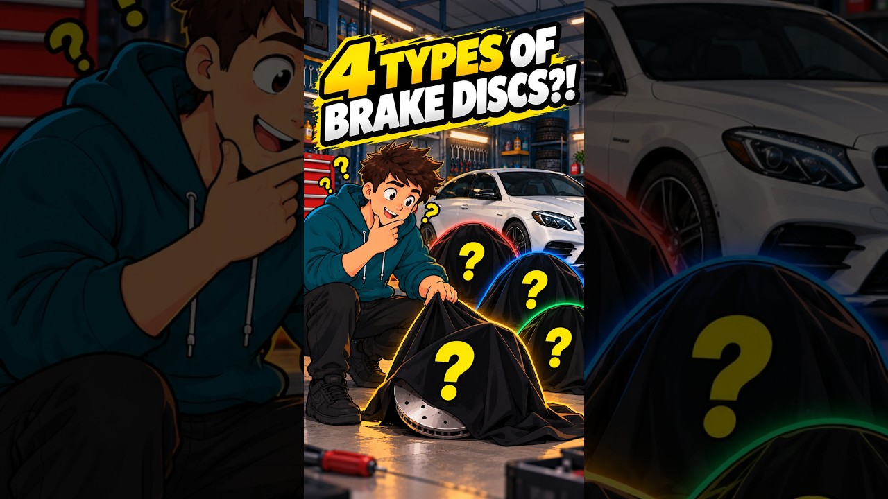 4 Types of Brake Discs Explained! 🛞🤯 #shorts - YouTube