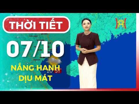 Dự báo thời tiết đêm nay, ngày mai 08/10 | Hà Nội nắng hanh 32 độ, miền Trung mưa lớn trên 600mm