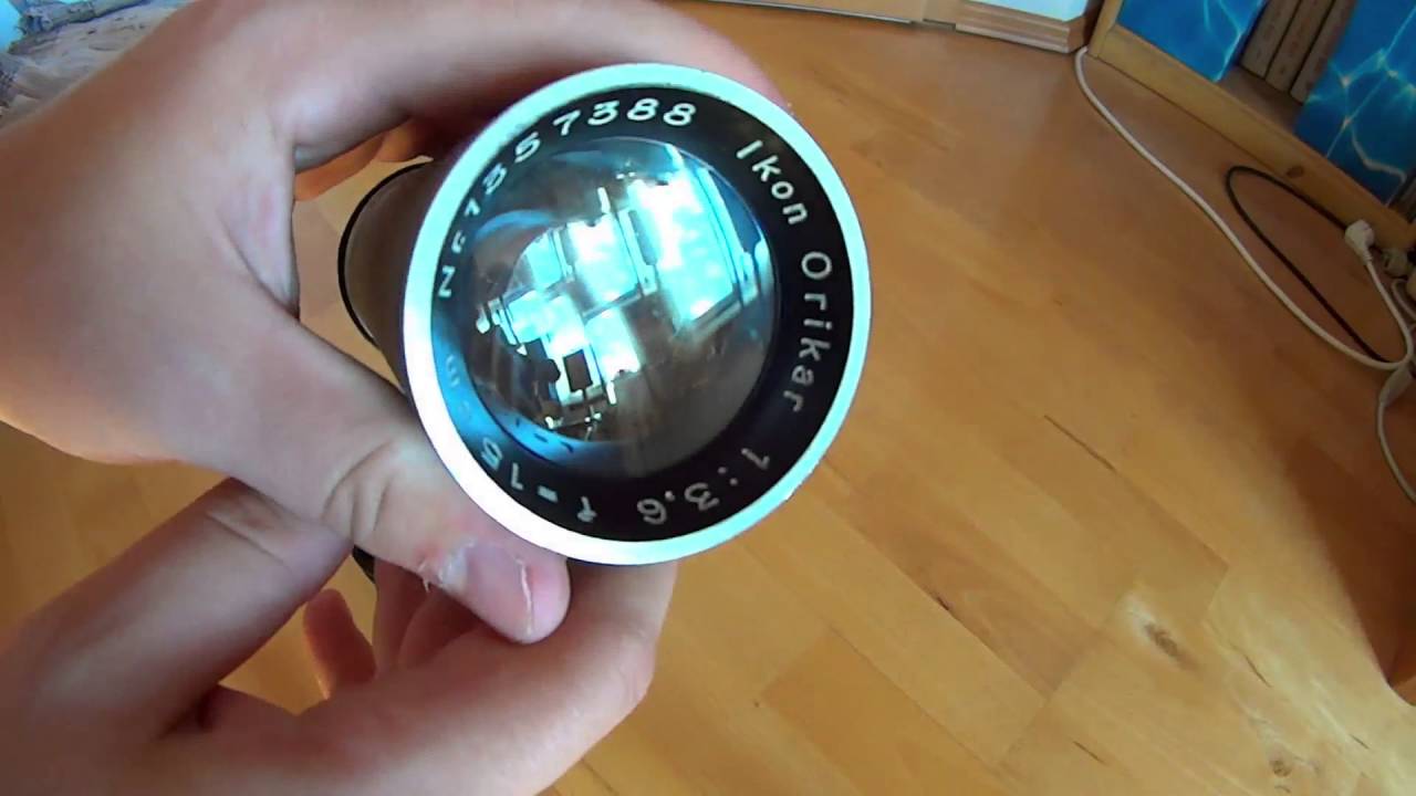 Zeiss Orikar 150mm f3,6 Projector Lens Adaption + Review