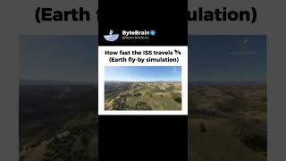 A glimpse of orbital velocity… brought down to Earth.