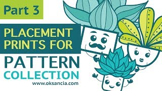 Part 3: How To Create Vector Placement Print Illustration With Succulents in Adobe Illustrator