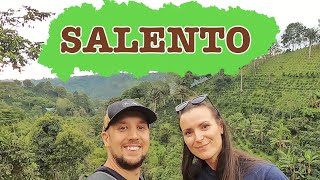COFFEE TOUR IN SALENTO AND EXPLORING THE TOWN - BACKPACKING COLOMBIA 🇨🇴