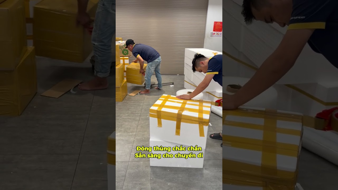 Ảnh b&igrave;a video: Đ&oacute;ng h&agrave;ng đ&ocirc;ng lạnh