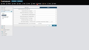 Web Help Desk Training: Change Management
