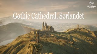 Gothic Cathedral, Sørlandet | UE5 [4K] screenshot 2