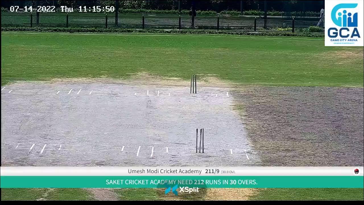 SAKET CRICKET ACADEMY VS UMESH MODI CRICKET PART2 YouTube