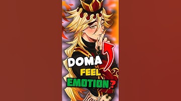 Doma Can Also  feel Emotion | Fan Theory // #demonslayer  #animeshorts