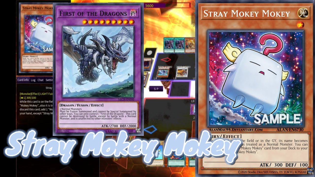 YGOPRO Stray Mokey Mokey Testing Deck & New Card YouTube