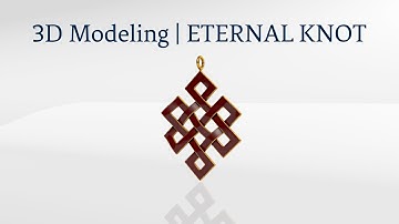 3D Modeling | Eternal Knot | Maya & Substance Painter