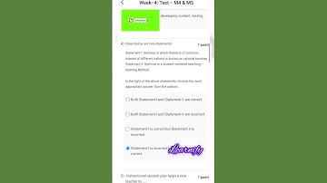 SWAYAM 2025 Basic instructional methods week 4 assignment