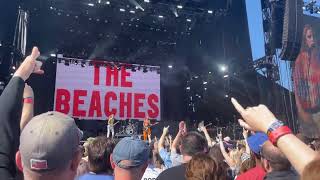 The Beaches live at Boston Calling 2023