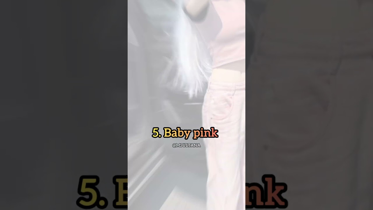 Top 10 most unique colours for alpha girls 