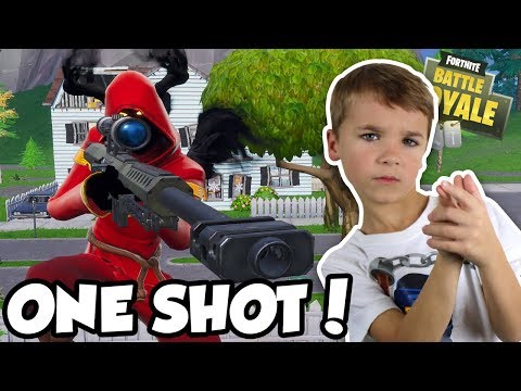 ONE SHOT SQUADS in FORTNITE BATTLE ROYALE (BLOX4FUN SQUAD)