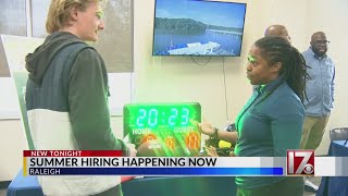 Raleigh hosts summer job fair, sees 100+ turn out