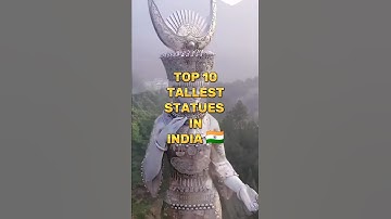 Top 10 Tallest Statues In India🇮🇳 #shorts #india #viral #top10