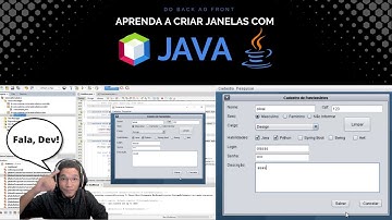 Como Criar Janelas/Telas/Gui Interativas com Java, Swing e Netbeans? Treinamento Java na Prática