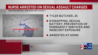 Nurse charged with sexual battery against patient in Murfreesboro
