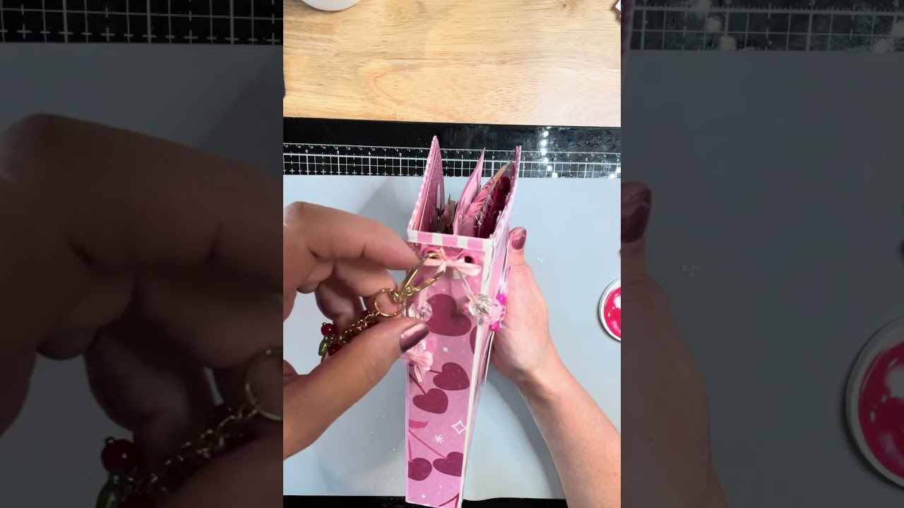 Cherry and bow swap reveal #2 from Staci 