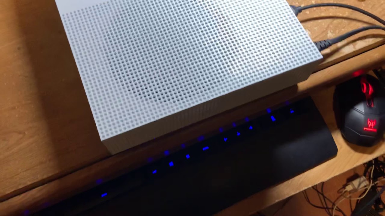 Xbox one s making weird ringing noise - YouTube