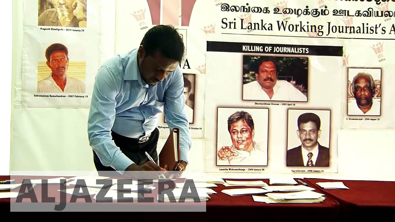 Sri Lankans demand justice as journalists attacked