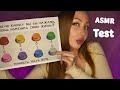 ASMR Test Нажми на кнопку / Асмр Тест по картинке / express test / шепот / психологический / whisper