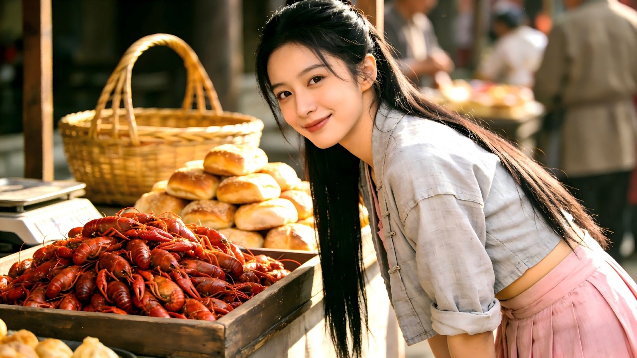 穿成窮媳婦被極品親戚欺負？誰知我有隨身空間！反手搬出整座超市！龍蝦換錢賺翻全城！一路開掛還有首富爸爸找上門！極品親戚悔斷腸！#短劇  #甜寵  #drama  #穿越  #逆袭 #种田#年代