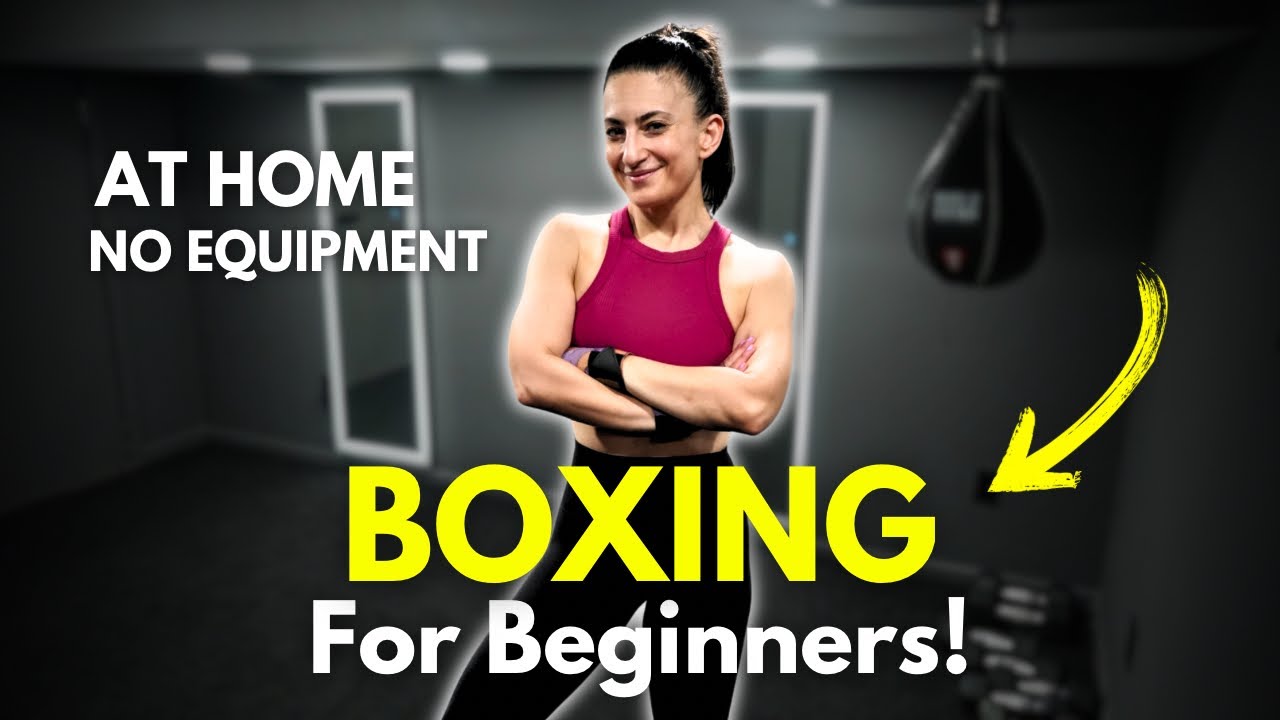Burn Calories with this EASY 6-Round Boxing Workout for Beginners at Home!