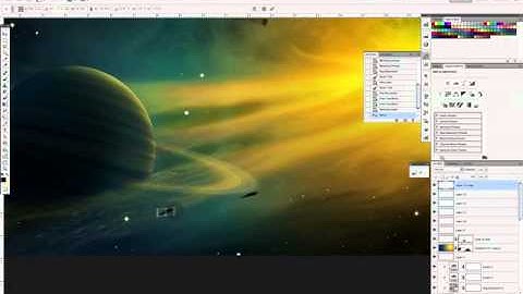 The Cosmos: Create a Supernova and a Ringed Planet in Photoshop (Part 11)