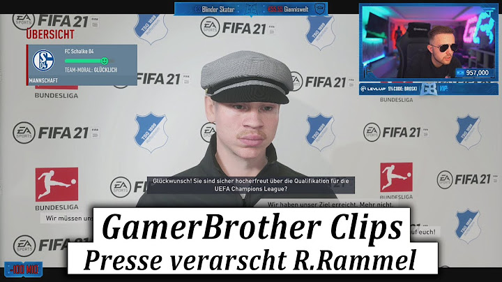 Presse verarscht Rüdiger Rammel 😂🤣 | GamerBrother Clips