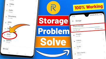 How to solve Storage Problem in Realme  Mobile | Realme Other internal storage Problem
