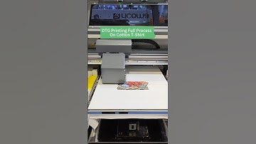 🔥 DTG Printing Full Process Revealed