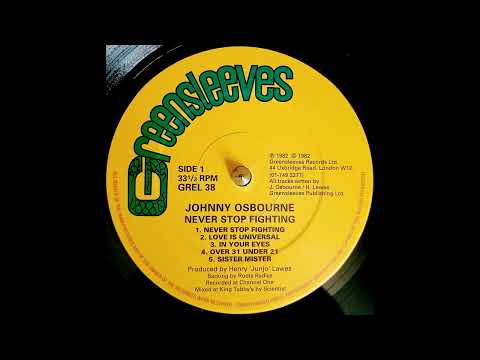 JOHNNY OSBOURNE - Over 31 Under 21