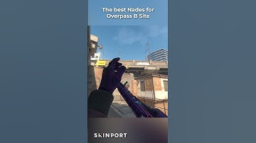 CS2 Overpass B Nades