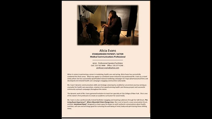 Alicia Evans Seasoned Facilitator