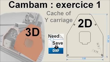 Cambam exercice 1 - create cache carriage
