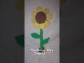 “DIY Sunflower Clay Craft 🌻 | Easy & Fun Handmade Art”